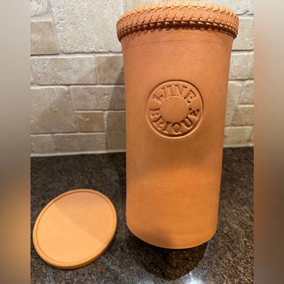 NWOT Vintage Wine Brique Terracotta Wine Chiller - Picture 2 of 12
